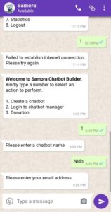 steps to build a chatbot