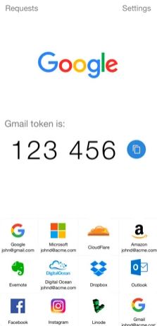 authy or google authenticator