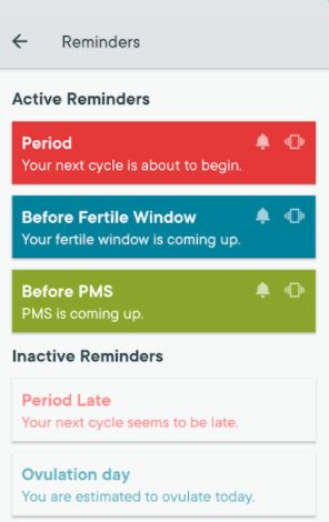 period tracker app