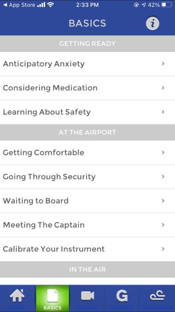 flight anxiety app ever built
