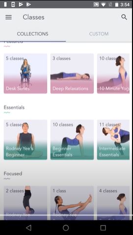 yoga studio app android