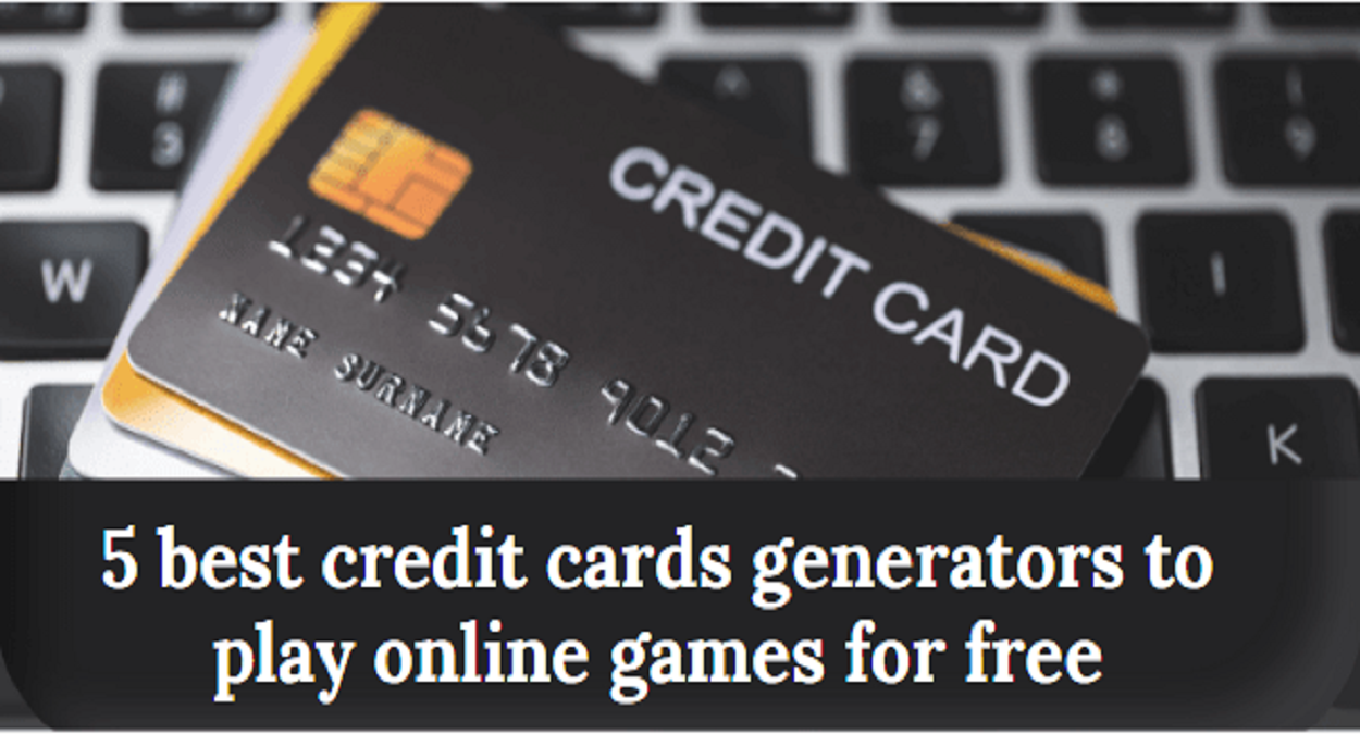 5 Best Credit Cards Generators