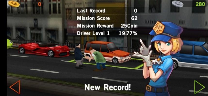 dr driving gameplay new record