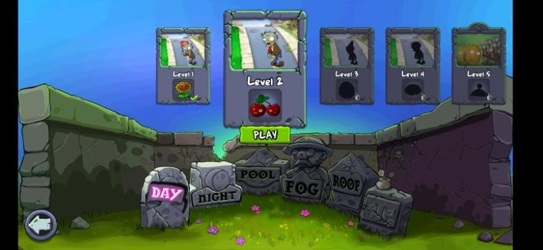 plants vs zombies game level