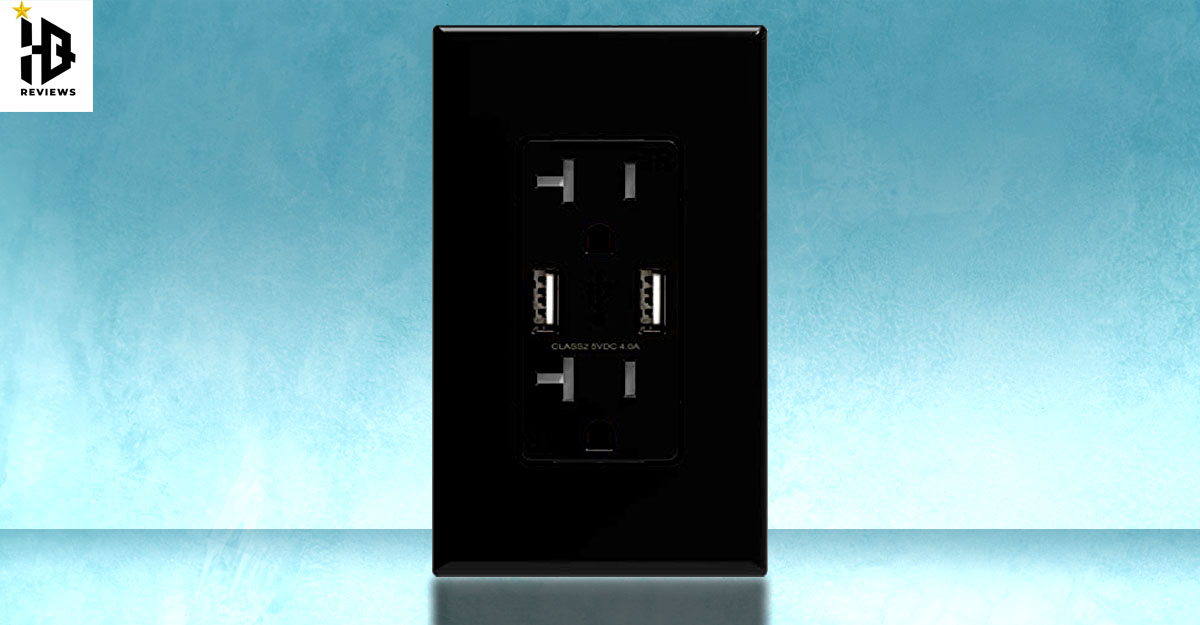 ELEGRP USB charger wall outlet 1
