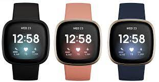 the Fitbit Versa 3 Smartwatches