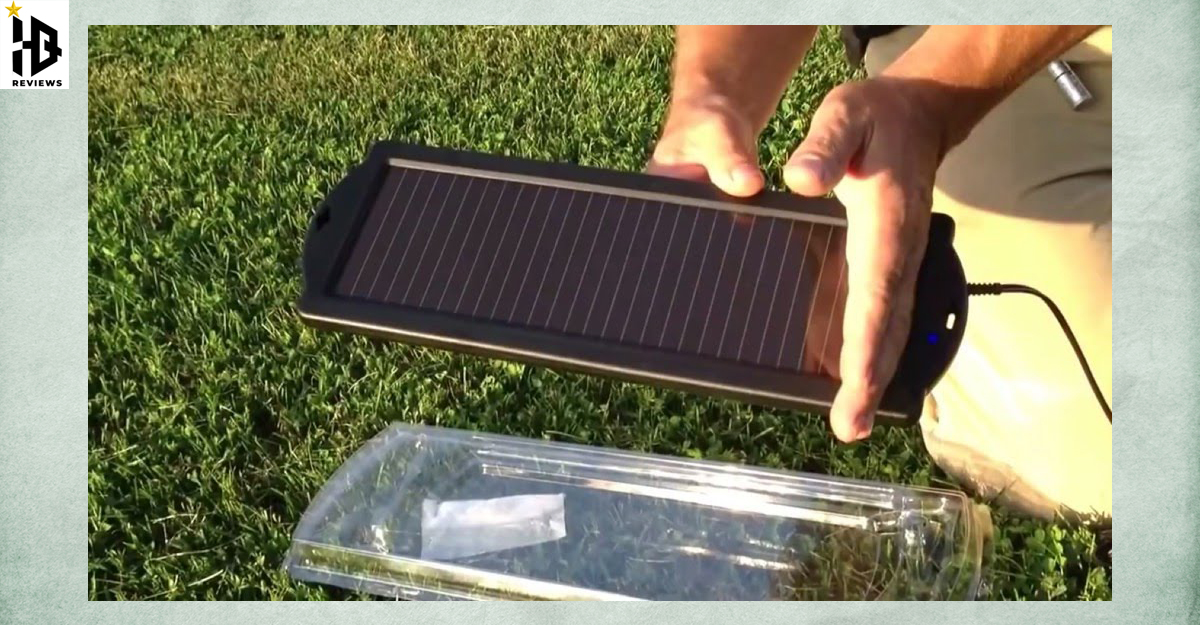 Thunderbolt solar 1.5-watt solar battery charger